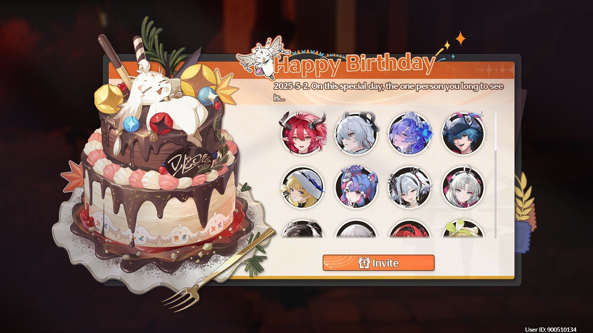 Players can look forward to a birthday blessing (Image via Kuro Games)